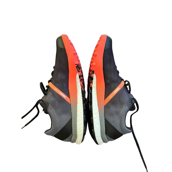 NEW Adidas Terrex Agravic Speed Ultra Trail Running Shoes US 13 Black White - Picture 5 of 7